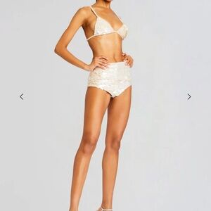 Retrofête Halston sequin shorts size xs like new